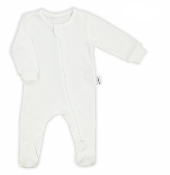 150 Pajacyk bawełniany "Basic" Nicol - biały