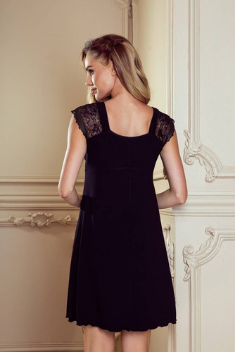 Omena Koszula Nocna First Lady Eldar czarny