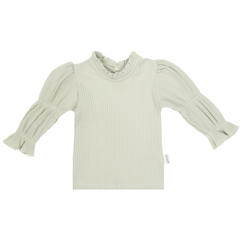 208139 Lizy Bluzka bawełniana z długim rękawem Nicol