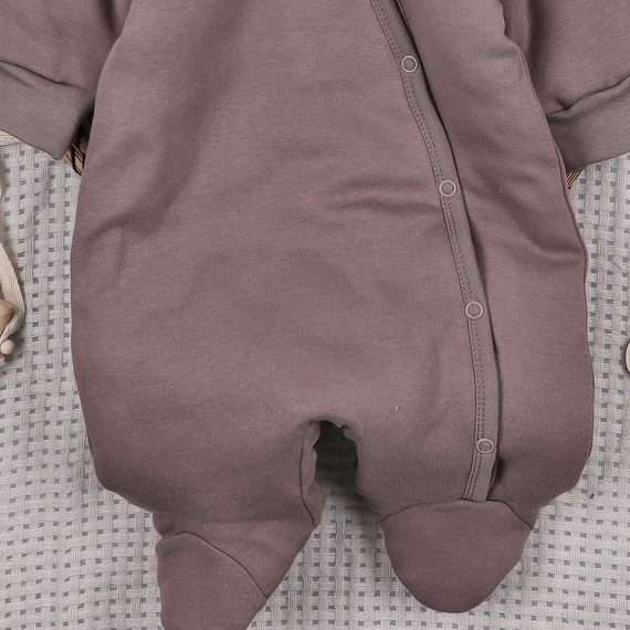 ABN-5665 Kombinezon niemowlęcy Balloon Friends Nini organic – ocieplany, Polska produkcja