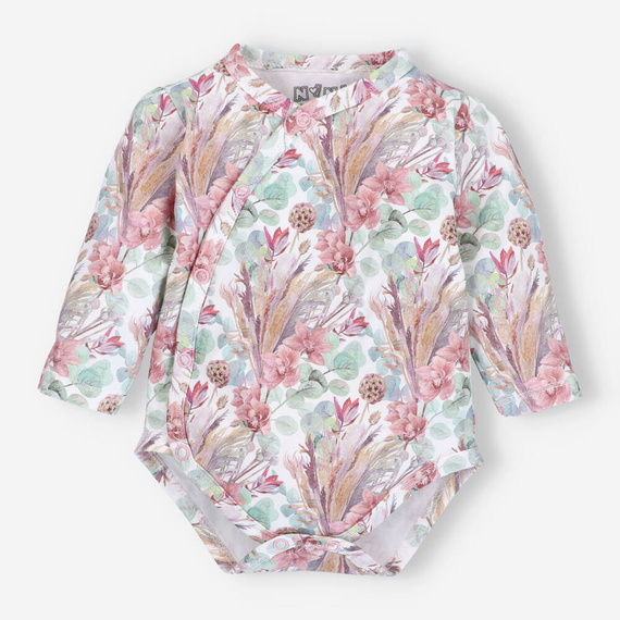 Magic Flowers Body z bawełny organicznej Nini 