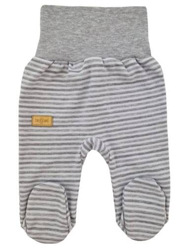 Półśpioch bawełniany "Lines" Terjan - szary paski