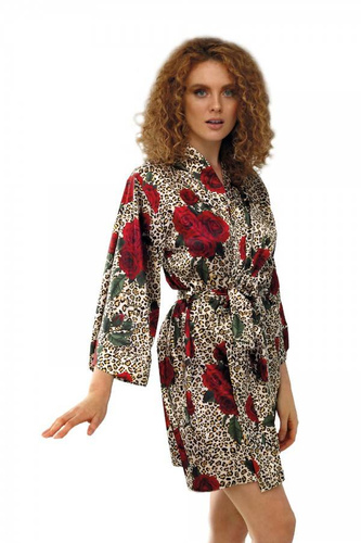 DK-P Flowers Podomka damska DKaren - ecru 006