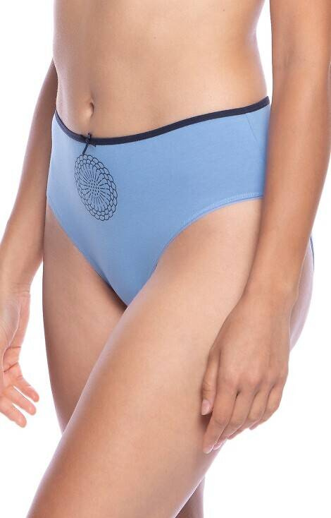 L-122BI-56 A'3 Figi Damskie Lama mix kolor