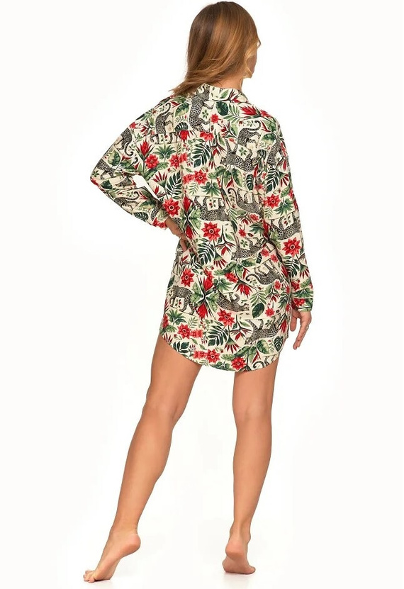 PDK4800-002 Koszula nocna Moraj -multicolor