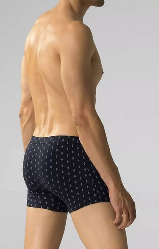 3MH-195 Bokserki męskie Atlantic - granatowy-niebieski-szary