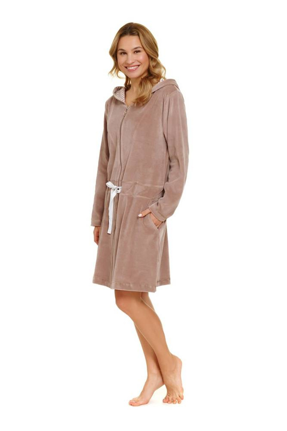 1008 Szlafrok damski Doctor Nap - beige