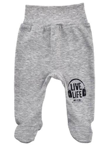 Półśpioch bawełniany "Music" Terjan - szary