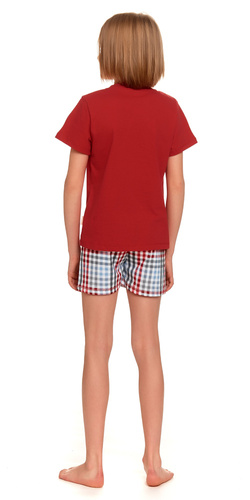 4432 Piżama dziecięca Unisex Doctor Nap - red