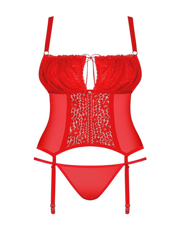 Blossmina Gorset Obsessive czerwony 