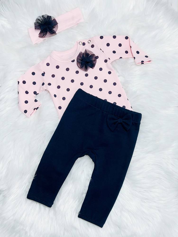 Tosia Spodnie niemowlęce Bambarillo biały