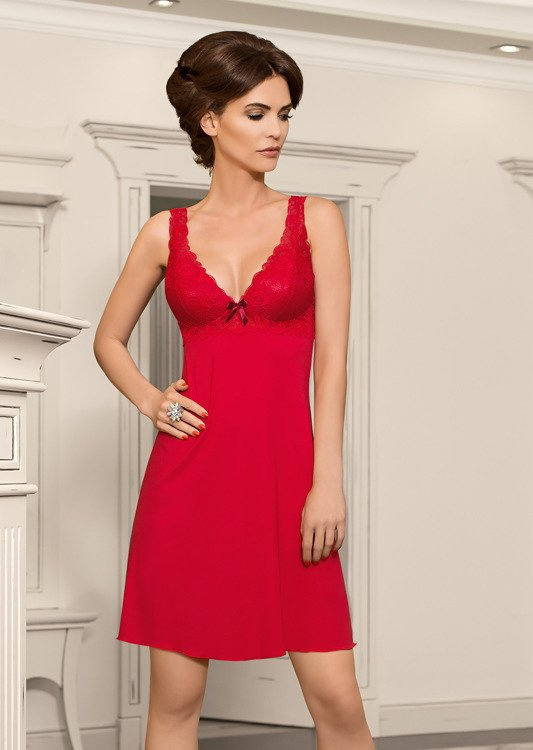 Koszulka nocna By Night Bona Nipplex czarny