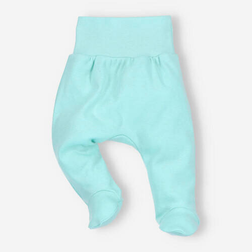 Morskie Zwierzątka Półśpiochy z bawełny organicznej Nini błękitny