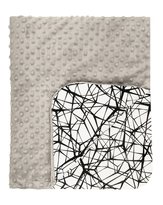 ABN-1428 Kocyk niemowlęcy minky Nini