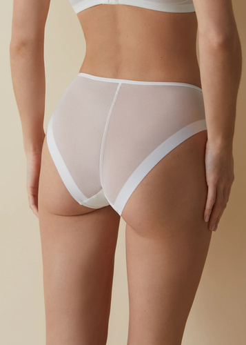 Violeta Braga Figi modelujące – iateczkowe, podwyższony stan, niewidoczne pod ubraniem Selene perłowy