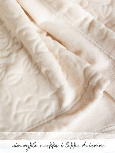 LGL 148  Długi Szlafrok Damski  Key ecru