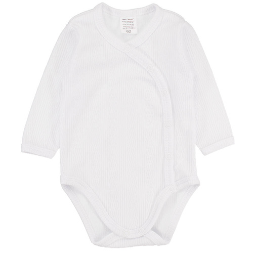 Ażur warkocz komplet body z półśpiochem Martex biały 