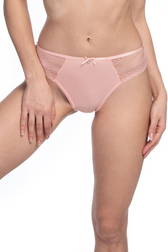 L-1502MB Figi Damskie Lama  różowy