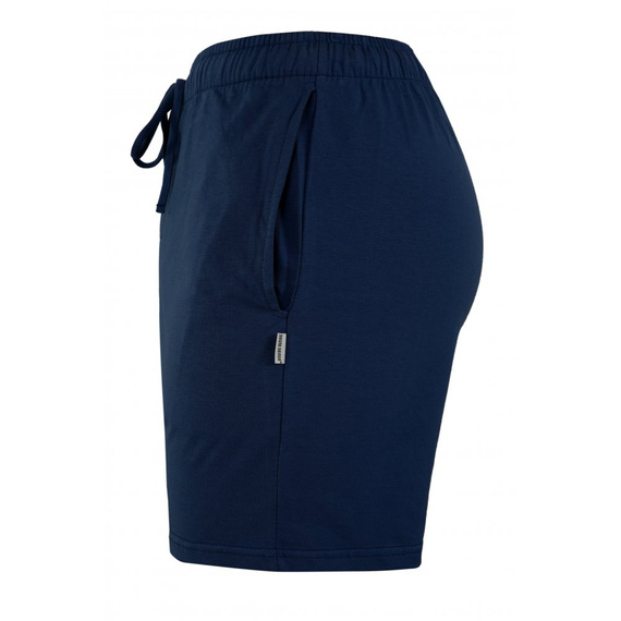 Milo 2 Krótkie spodnie piżamowe Sesto Senso gładkie granatowy