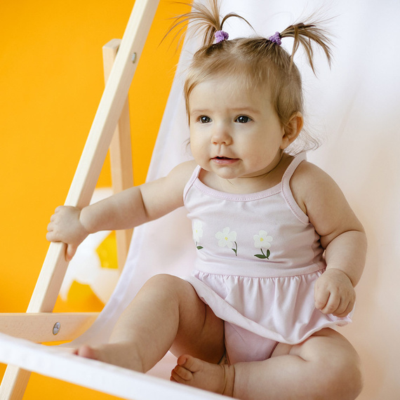 Meadow Body na ramiączkach Eevi- różowe