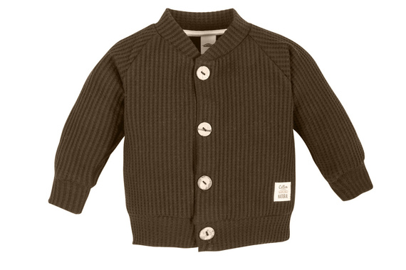 11249M "Natural Waffel" Bluza Makoma mocha
