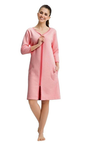 214 Szlafrok Damski Luna- szary