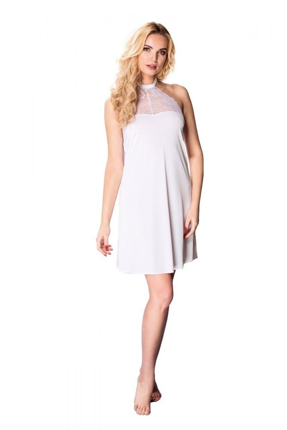 6300 Honeymoon halka koszula nocna damska Mewa biały