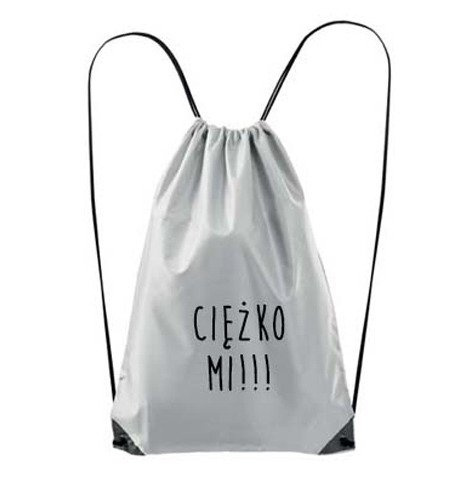 Worek "MAM FOCHA!" Moocha biały
