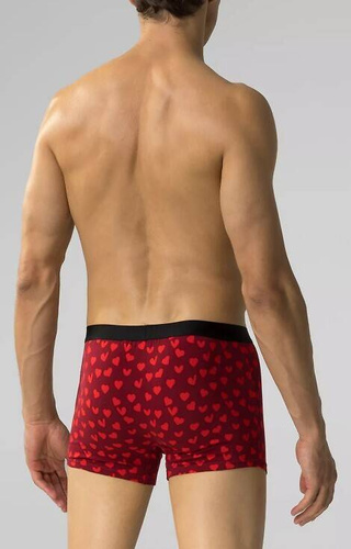 2GMH-026 Bokserki męskie Atlantic - czarny- burgund