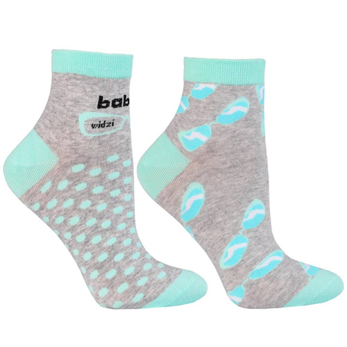 CSLB450-003/2 Skarpety damskie w ozdobnym pudełku Moraj - mix kolorów