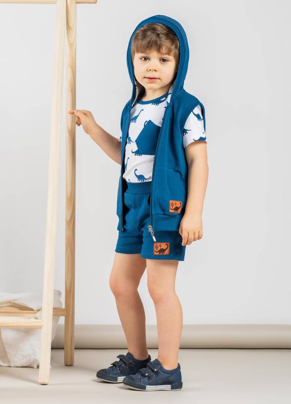 195187 Spodenki krótkie "Iwo" Nicol - morski