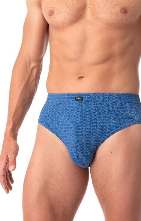 MPC 813 Slipy męskie 2-pak Key - niebieski-granatowy