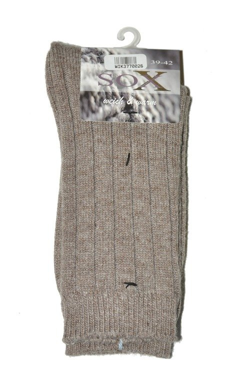 37700 Skarpety Sox Weich & Warm  Wik czarny