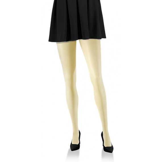 Gerda Rajstopy akrylowe, ciepłe 100den Sesto Senso- ecru