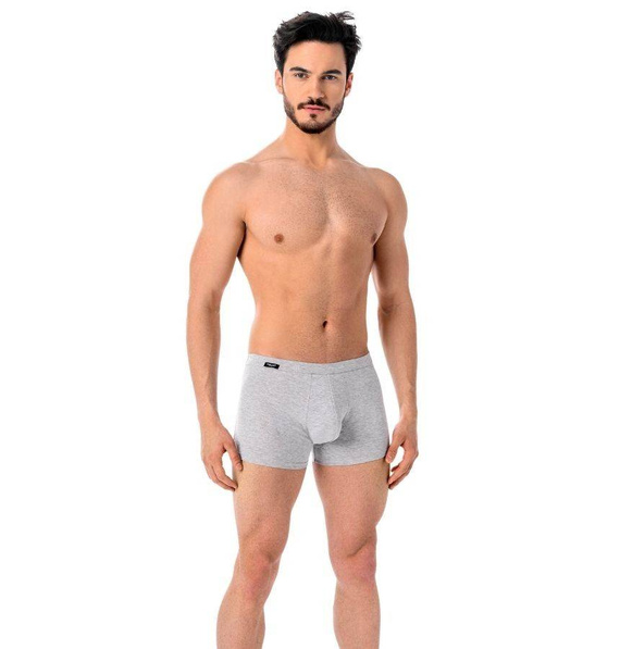 801-3 Levi Bokserki męskie 3- PAK Teyli - szare