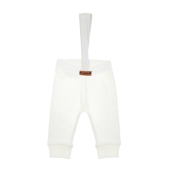 212017 Spodnie na szelkach "Tola" Nicol - kremowy