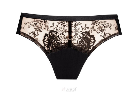 Saskia figi damskie Unikat czarny-beż