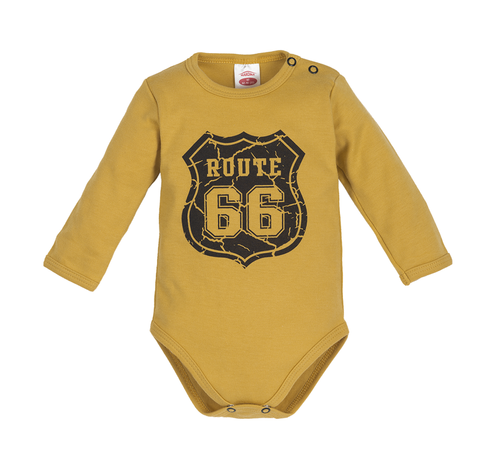 Body z długim rękawem "ROUTE" Makoma szary