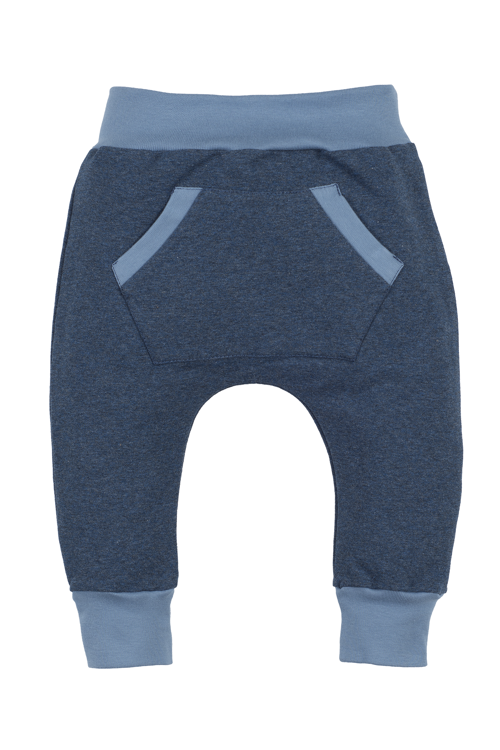 10178A Spodnie niemowlęce "NY 1" Makoma szare 