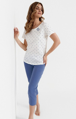 478 Piżama damska  Cana - ecru 