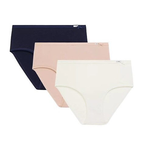 3CLP-004 Classic Figi damskie Atlantic - ecru-beżowy-granatowy