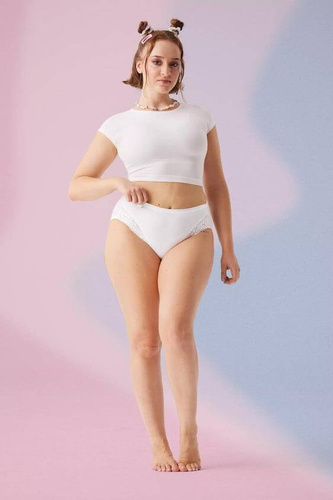 Romance Tai Figi Damskie Sloggi - white