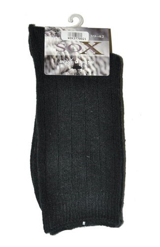 37700 Skarpety Sox Weich & Warm  Wik szary
