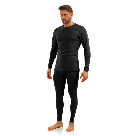 114 Kalesony męskie bawełniane Sesto Senso - czarny