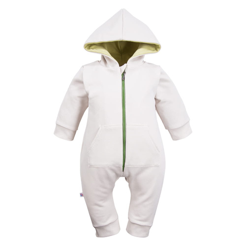 Hallo Kombinezon dresowy z kapturem Eevi - ecru