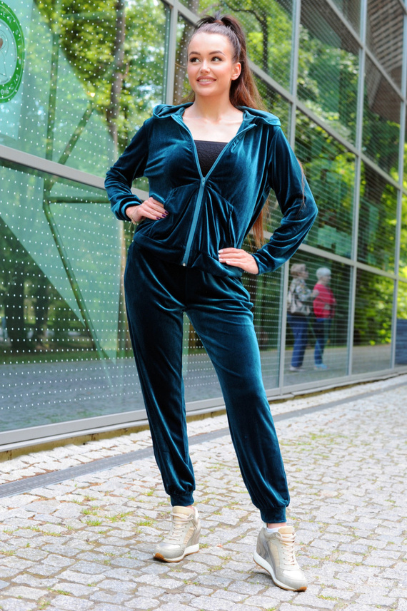 Klindey Turquoise Dresowy komplet damski Merribel