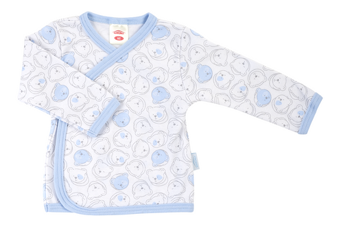 00239 "Blue Bears" Koszulka niemowlęca Makoma