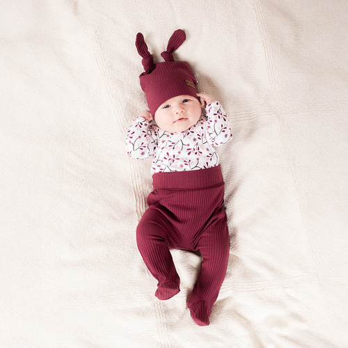 217010 Alisa Półśpioch bawełniany Nicol prążek 56–68