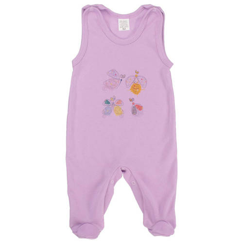 Motylki śpiochy niemowlęce Martex fioletowy