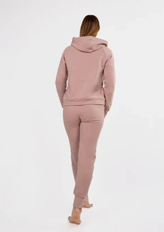 Seattle H1 Dresowy komplet damski Dkaren - pudrowy
